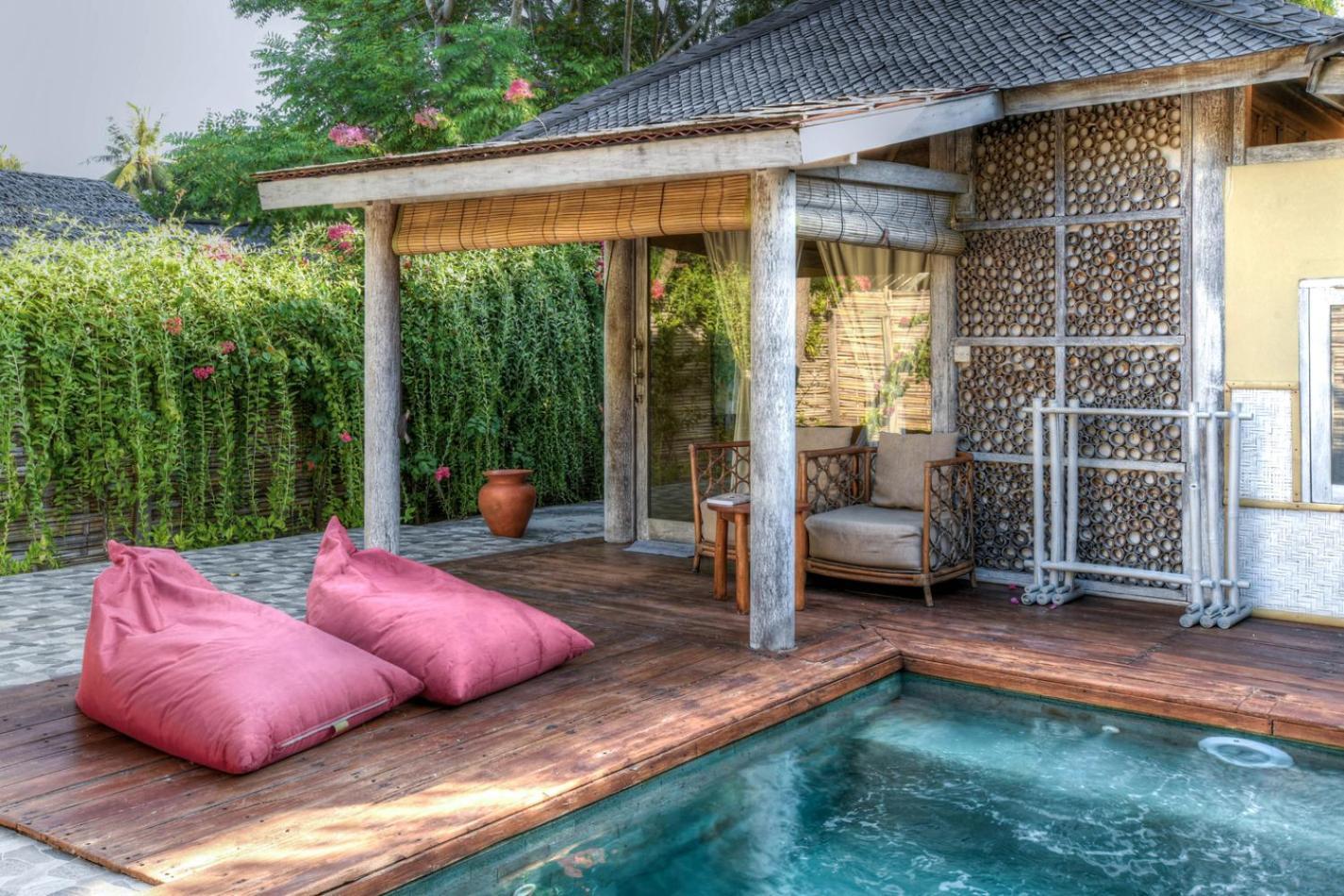 Les Villas Ottalia Yoga & Diving, Gili Meno Exterior photo